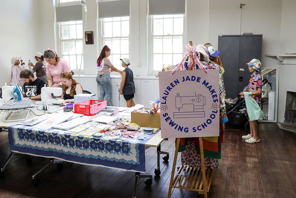 Lauren Jade Makes sewing school in Eaton, Western Australia